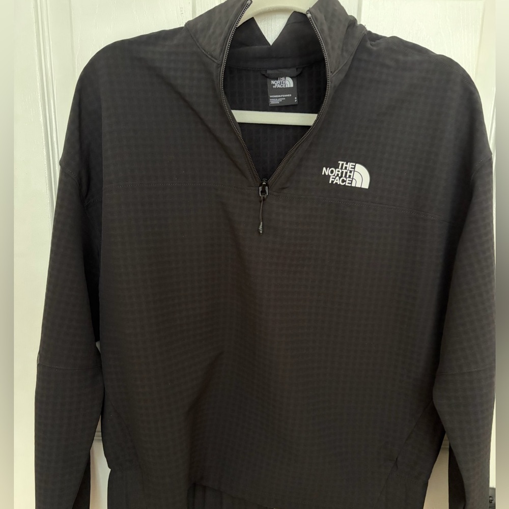 The North Face Dark Gray Quarter-Zip Top